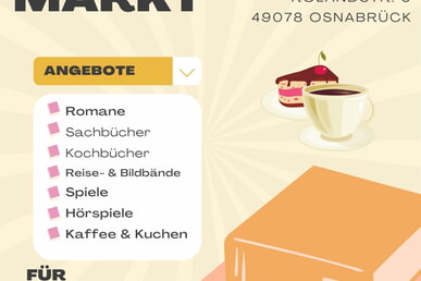 B&uuml;cherflohmarkt 13.09. ab 10 Uhr