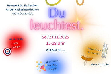 Kirche Kunterbunt 23.11. 15 Uhr
